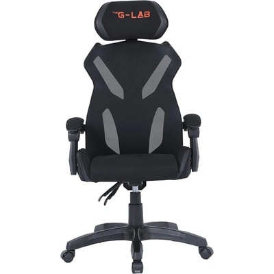 The G-Lab Геймърски стол G-Lab - KS BARIUM BLACK (черен; регулируема височина; регулируема подлакътница) KS-BARIUM-BLACK (KS-BARIUM-BLACK)