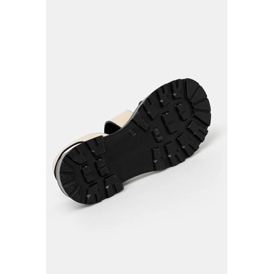 Answear Lab Кожени сандали Answear Lab в бежово (24252)