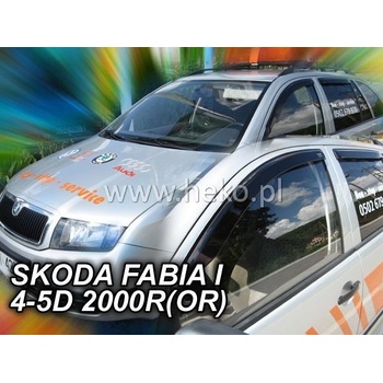 Deflektory Škoda Fabia I 1999 - 2007