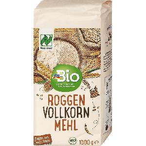 dmBio Био пълнозърнесто ръжено брашно, 1 000 g (1446464)