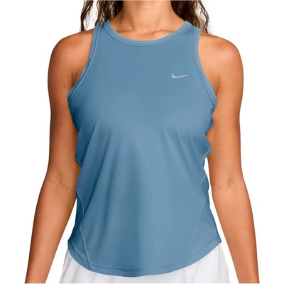 Nike Дамски потник с широка презрамка Nike Women's Tempo Dri-Fit Running Tank Tank top - Work Blue / Reflective Silver (916-4766-0913)