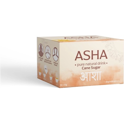 ASHA Pure Natural drink s cukrem 10 x 4 g