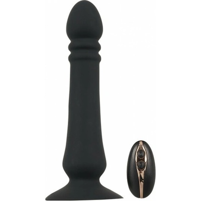 Přirážecí anální vibrátor Dream Orgasm s dálkovým ovládáním 19,5 cm