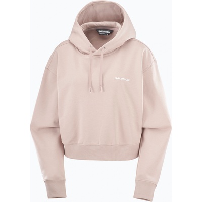 Salomon Дамски суитшърт за трекинг Salomon Short Hoodie etherea