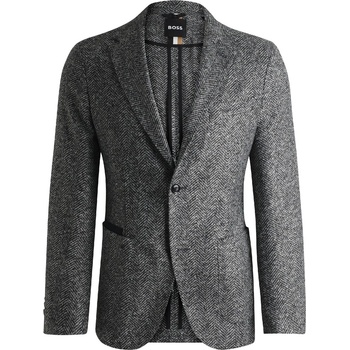 Boss Юношеско яке Boss Men's C Jaye Junior Elbow Formal Jacket - Silver