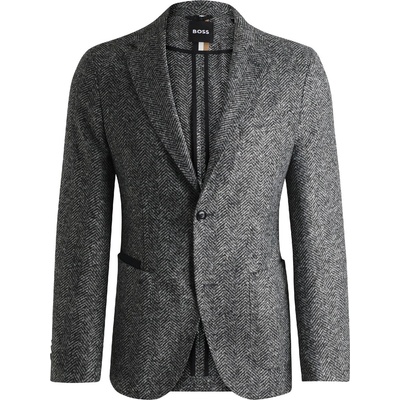 Boss Юношеско яке Boss Men's C Jaye Junior Elbow Formal Jacket - Silver
