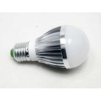 SOLAR LED žárovka 5W SI201 E27 12x LED Teplá bílá