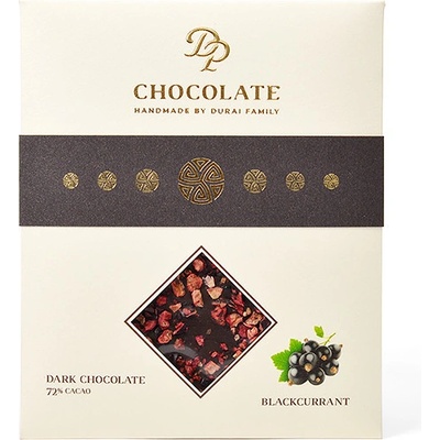DP chocolate čokoláda Basic horká s čiernymi ríbezľami 70 g
