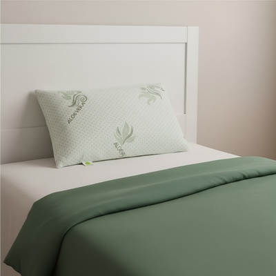LeMa Aloe vera ortopedický vankúš Visco 40x70x12