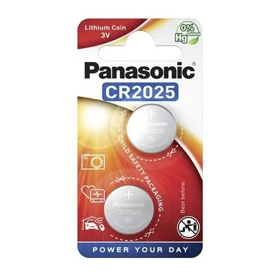 Panasonic Батерия cr2025, 2 бр. , panasonic cr2025/2b-pan (cr2025/2b-pan)