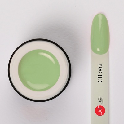 Laif Barevný UV/LED gel zelený CB 302 Wasabi 6 ml