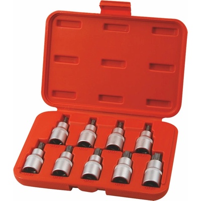 Extol Premium Klíče nástrčné 1/2" TORX 9 ks 8818124