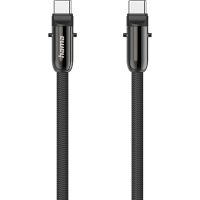 Hama USB-C кабел HAMA, 1.2м, 480 Mbit/s, Екраниран, Черен - 201751 (HAMA-201751)