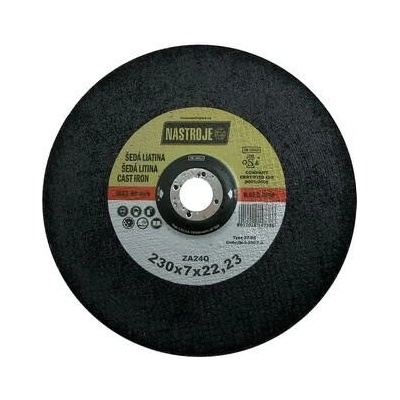 Nástroje cz Kotouč brusný zirconium 230 x 7,0 x 22 mm IM-3-230-7,0