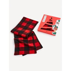 Celio Черен и червен мъжки кариран шал Celio Celio | Cherven | МЪЖЕ | ЕДИН РАЗМЕР