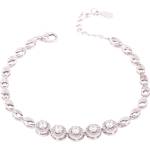 Silenti Jewelry Сребърна гривна "Капки от Любов