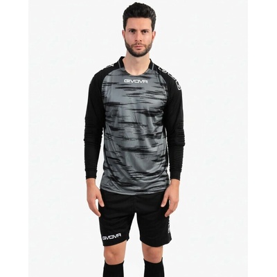 KIT PORTIERE DIFESA GRIGIO SCURO/NERO