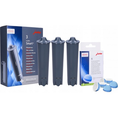 Jura CLARIS Smart E8 Z6 E6 + Tablety pro čištění 24225 6 ks