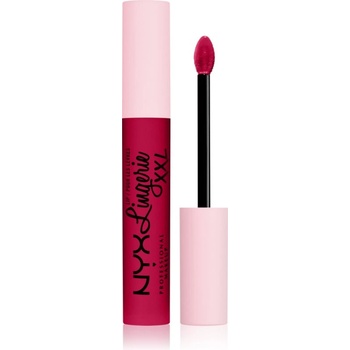 NYX Cosmetics Lip Lingerie XXL течно червило с матиращ завършек цвят 21 - Stamina 4ml
