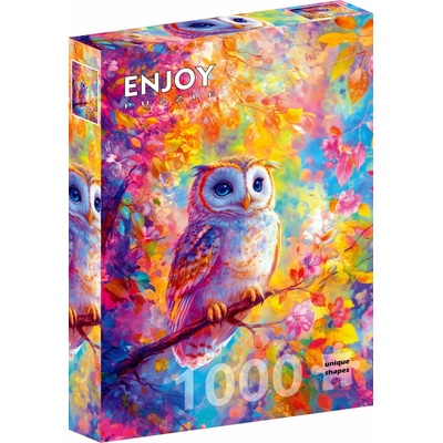 ENJOY Pastelová sova 1000 dielov