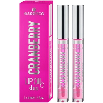 essence Комплект - Гланц за устни Cranberry, 2 х 4 ml