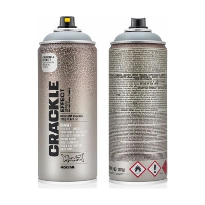 Montana Crackle effekt 400 ml čierna