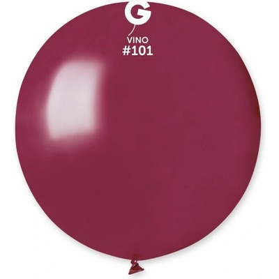 Svet balonku Balónik pastelový víno 48 cm