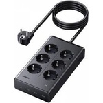 UGREEN S622 Power Strip, 20W, 6xAC, 3xUSB, USB-C, 1.5m Cable