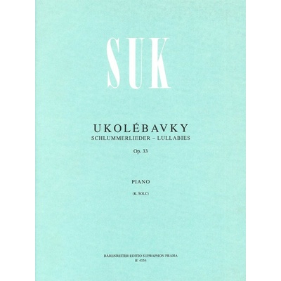 Ukolébavky op. 33