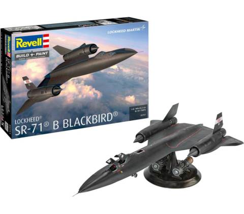 Revell Lockheed SR 71B Blackbird 1:48