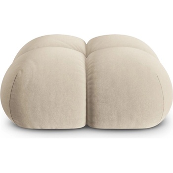 Cosmopolitan Design Бежова кадифена табуретка Loretto - Cosmopolitan Design (COS_POUF_120_F1_LORETTO1)