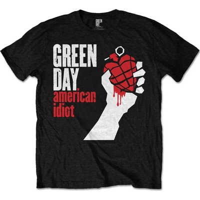 Rock Off tričko metal Green Day American Idiot čierna