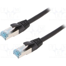 Logilink CQ6135S Patch, PUR Cat.6A S/FTP, 40m, černý