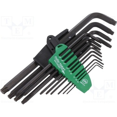 WIHA 24312 Klíč: Torx®-sestava; chrom-vanadová ocel; 13ks.