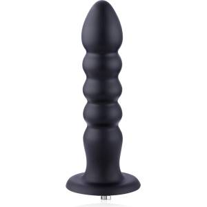 HISMITH HSA91-L Mathew Anal XL Ribbed Dildo Kliclok 28cm Black