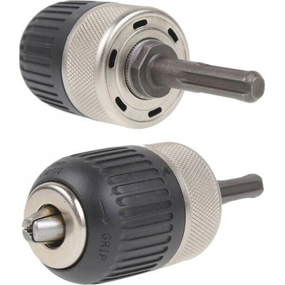 SKĽUČOVADLO VŔTAČKY SO ZÁVITOM SDS PLUS 1/2" A ADAPTÉR, SAMOZŤAHOVACIE, 1,5-13MM