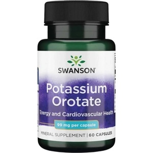 Swanson Potassium Orotate 99 mg [60 капсули]
