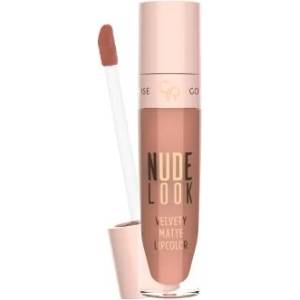 Golden Rose Nude Look Velvety Matte Lipcolor - Кремообразно течно червило с матов ефект от серията "Nude Look