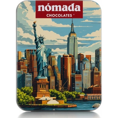 Nómada mléčná čokoláda box New Yourk 50 g