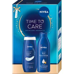 Nivea Time to Care подаръчен комплект за подхранване и хидратация