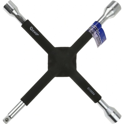 Geko Křížový klíč na kolové matice 14" 17mm 19mm 21mm 1/2" G10054