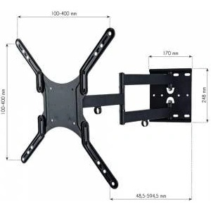 TECHLY Wall Mount LCD (308893) 55