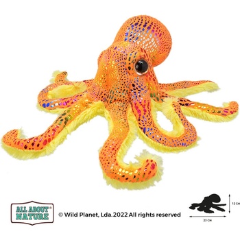 Wild Planet Плюшена играчка, Октопод 26см. Wild Planet (K7975)