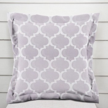 Biante Sandra s lemom SA-188 Sivé Maroko 45 x 45 cm