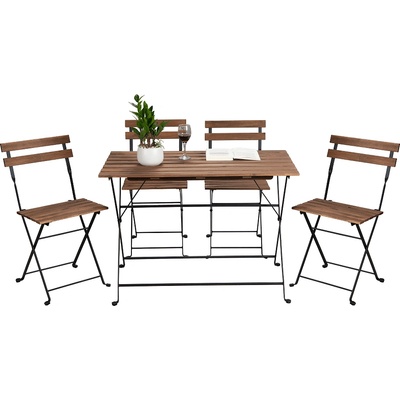 Градински комплект 1+4 sedan tip 2 акация и черно