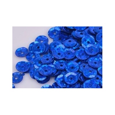 Flitry lomené Ø6 mm lomené - 10g modré