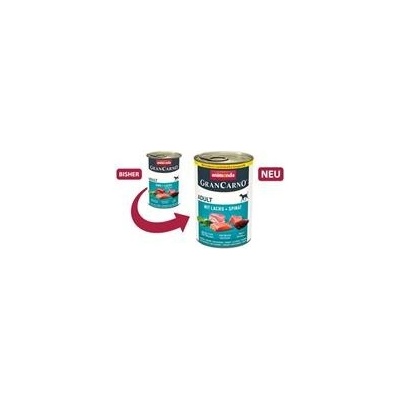 Animonda GranCarno Adult s lososem a špenátem 12 x 400 g