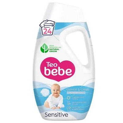 Teo BEBE Gentle&Clean sensitive Течен перилен препарат, 24 пранета