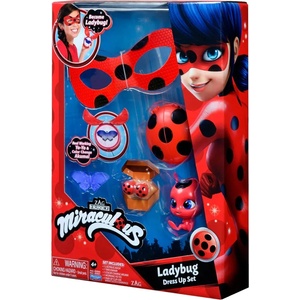 Playmates Детски комплект Playmates Miraculous - Ladybug, маска с принадлежности (50600LHE-09) - baby