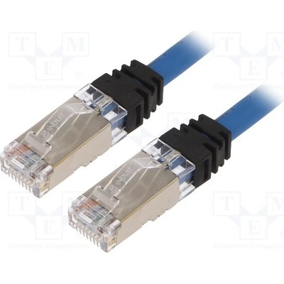Panduit STP6X3MBU Patch S/FTP Cat 6a RJ45 vidlice z obou stran lanko Cu